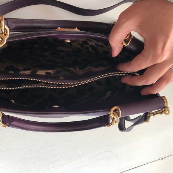 Dolce and Gabbana Purple Handbag - Picture 7 of 7